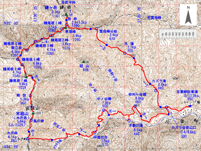 ご希望にお答えして鎌尾根11月18日 日 岳雲会